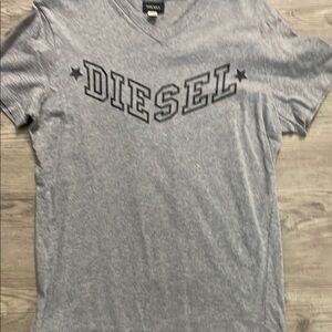 Diesel Men's Gray T-Shirt